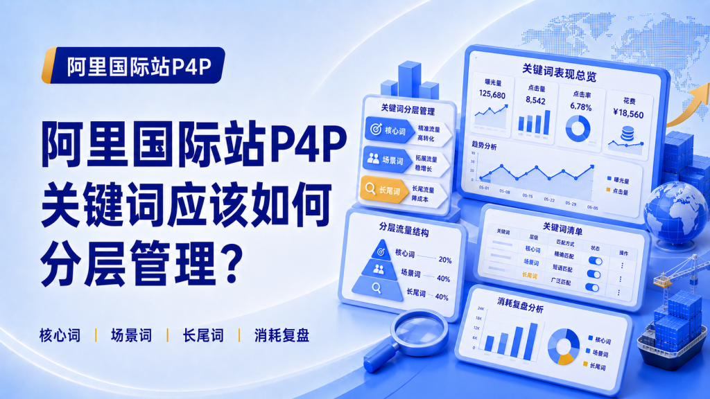 阿里国际站P4P关键词应该如何分层管理?