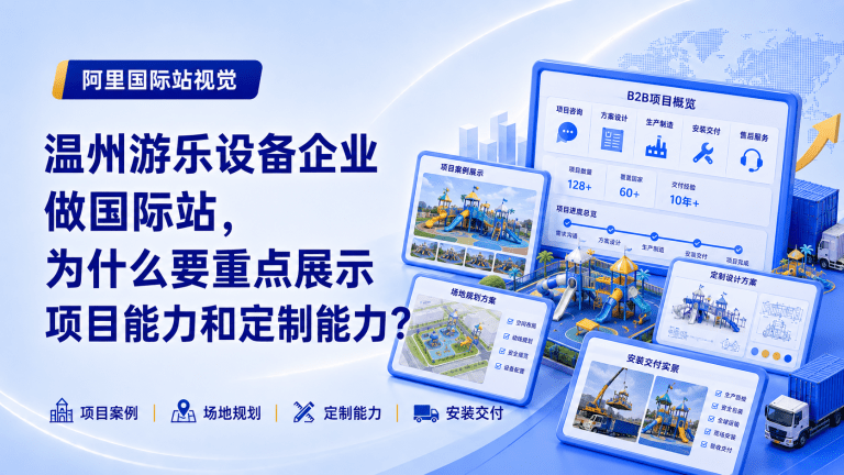 温州游乐设备企业做国际站，为什么要重点展示项目能力和定制能力？